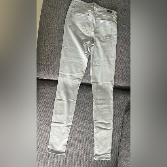 PAIGE Women's Skinny Jeans - Light Gray - Picture 1 of 5